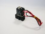 Műanyag mágnesszelep 1/8" DC12V