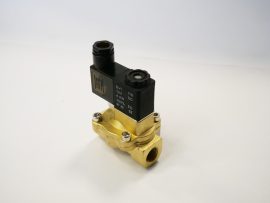 Bronz mágnesszelep 3/8 DC12V